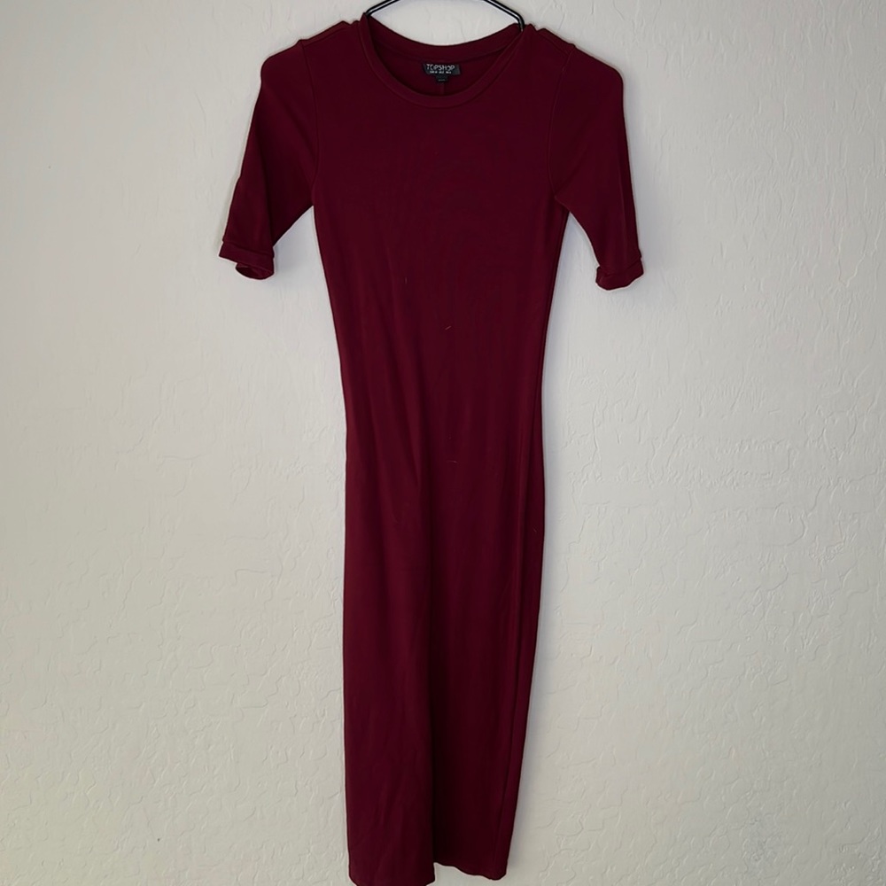 Topshop dress size small. Lightly worn.